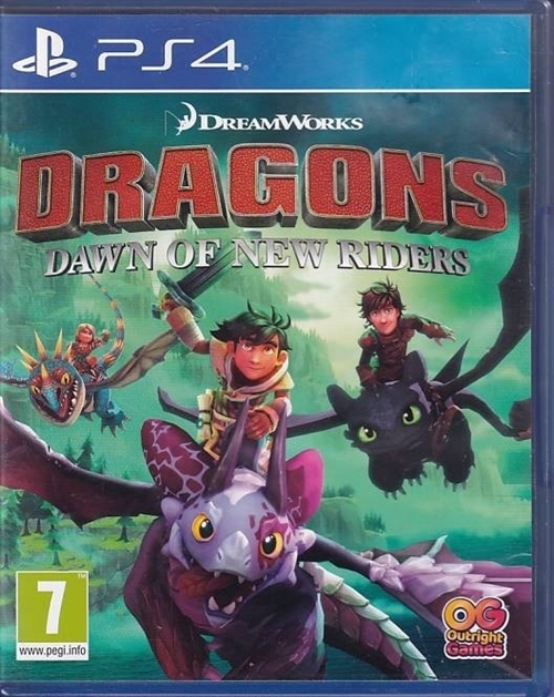 Dreamworks Dragons Dawn of New Riders - PS4 (A Grade) (Genbrug)